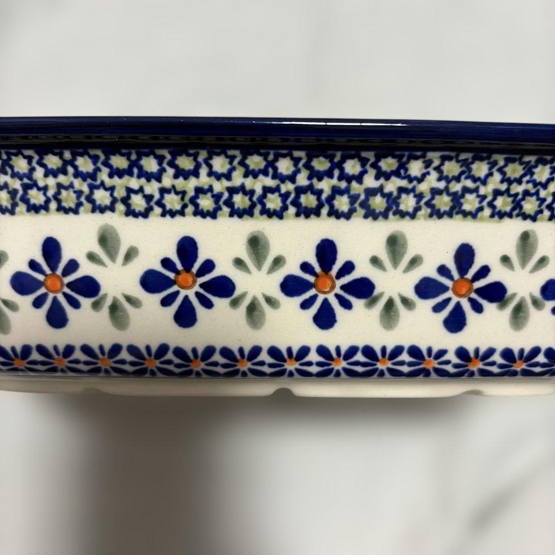 ポーリッシュポタリー　ザグワディ　オーブン皿 ボウル