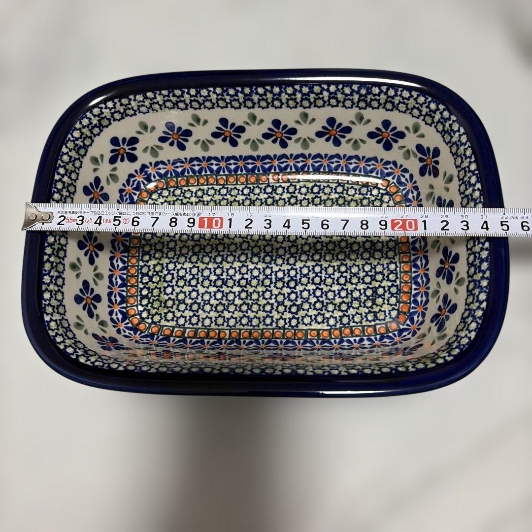 ポーリッシュポタリー　ザグワディ　オーブン皿 ボウル