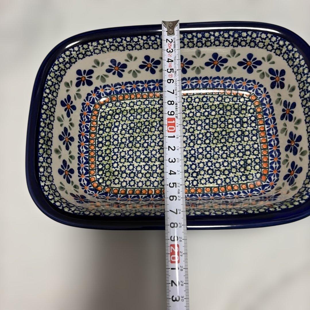 ポーリッシュポタリー　ザグワディ　オーブン皿 ボウル