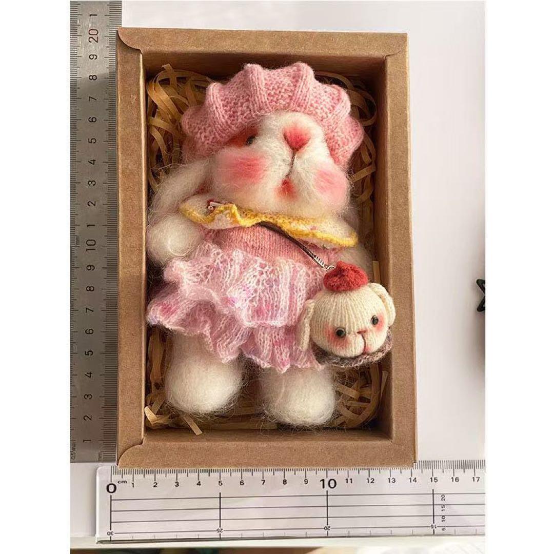 ウサギと犬のぬいぐるみセット