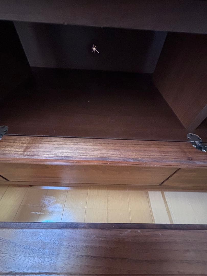 大川家具　天然木　ウォールナット　テレビボード　日本製　200cm ローボード