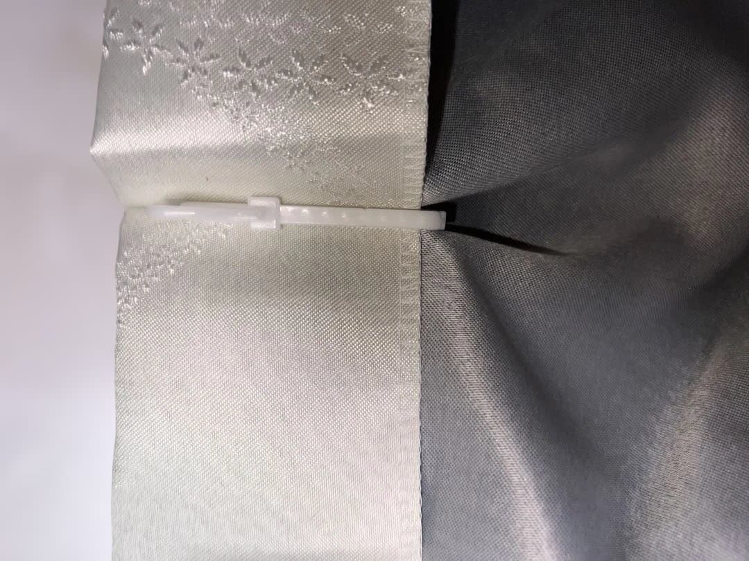 55 ホワイトカーテン 173x191 cm 2枚セット