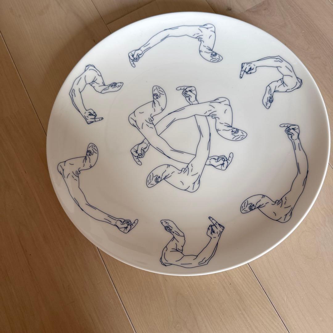 絵画 Artist Plate Project Ai Weiwei Plate