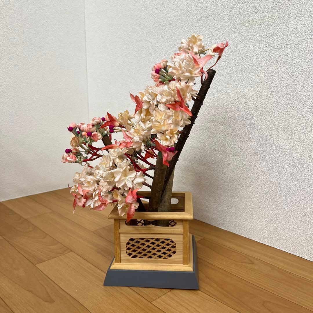 雛人形　桃の節句　自然木　洛陽桜　特大　花