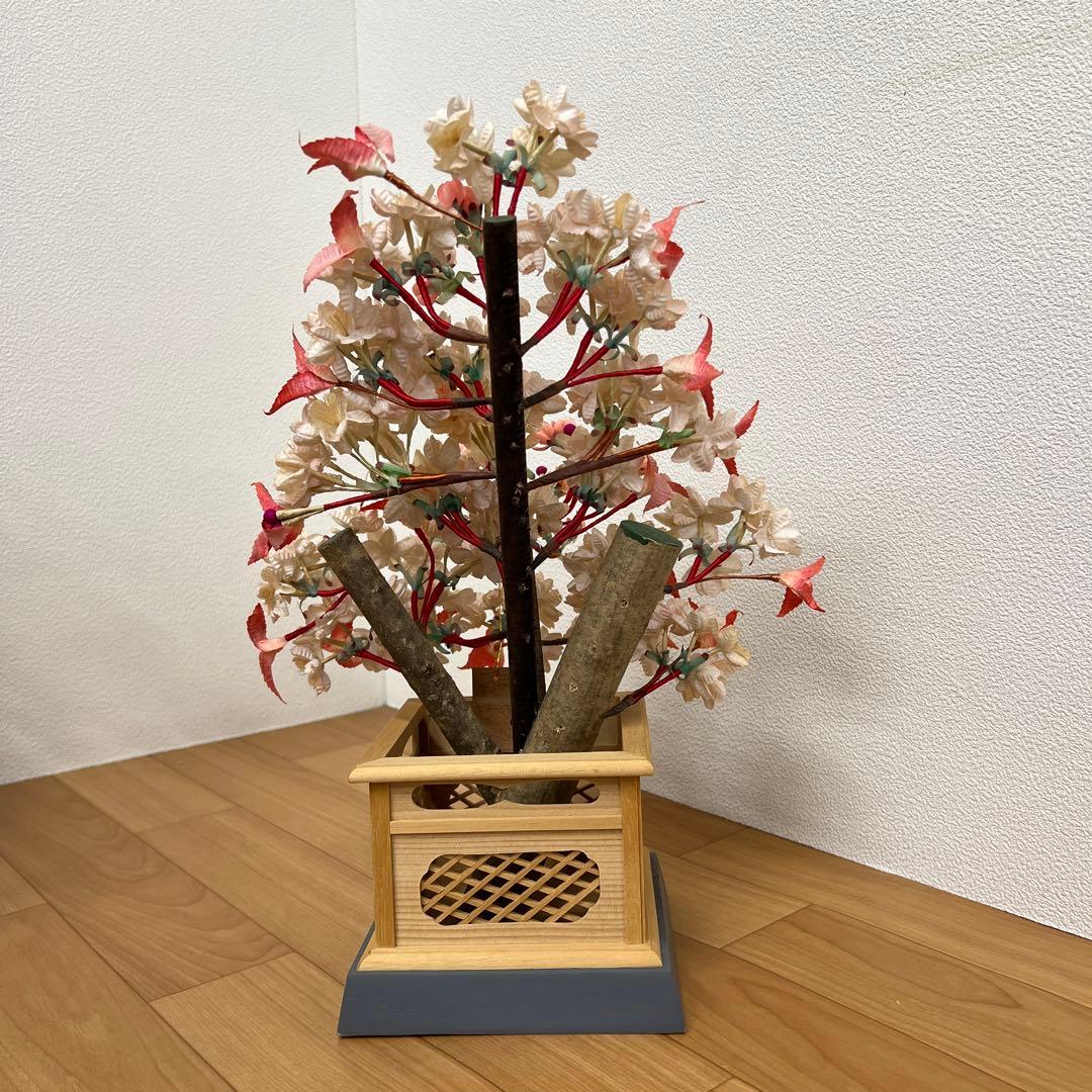雛人形　桃の節句　自然木　洛陽桜　特大　花