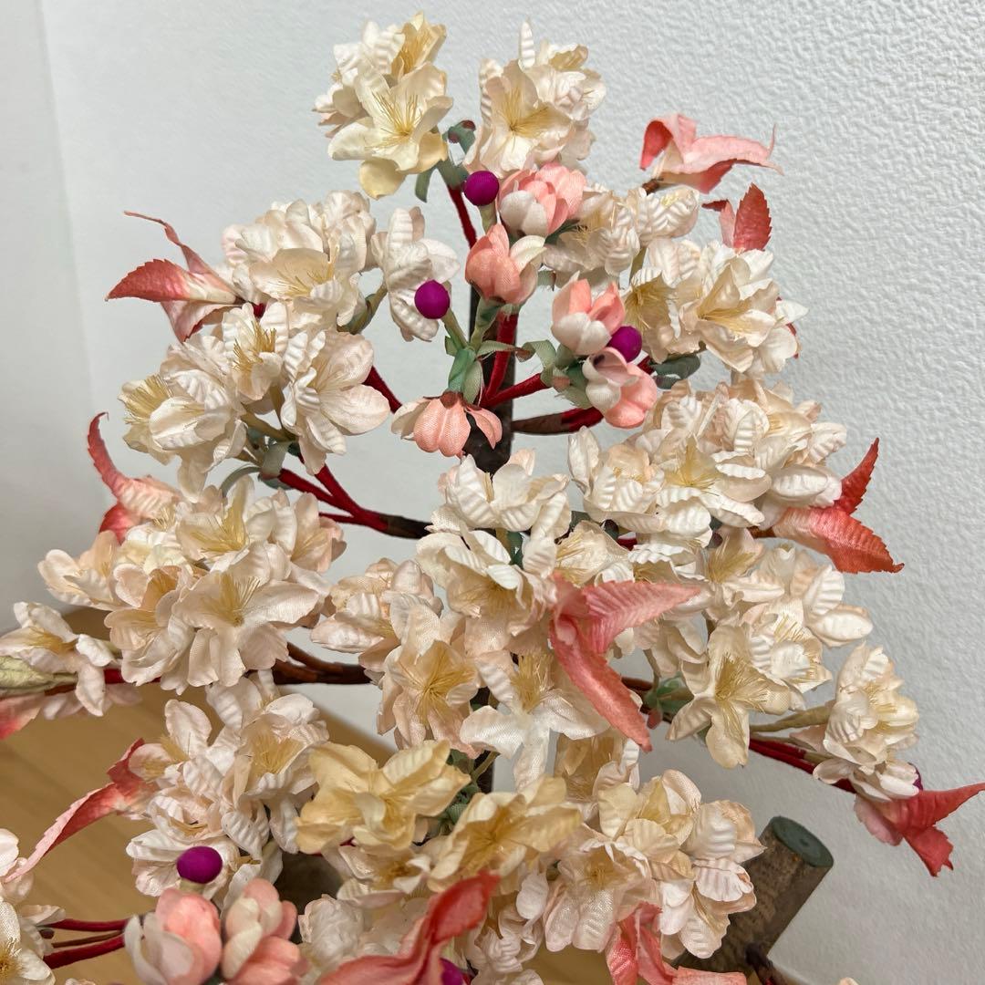 雛人形　桃の節句　自然木　洛陽桜　特大　花