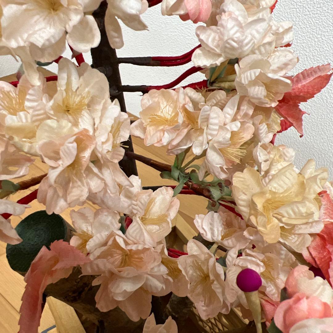 雛人形　桃の節句　自然木　洛陽桜　特大　花
