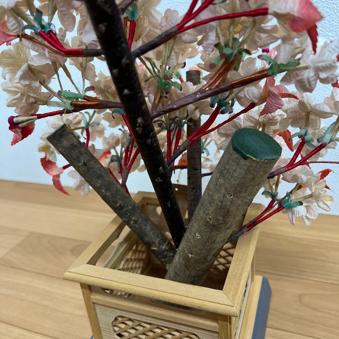 雛人形　桃の節句　自然木　洛陽桜　特大　花