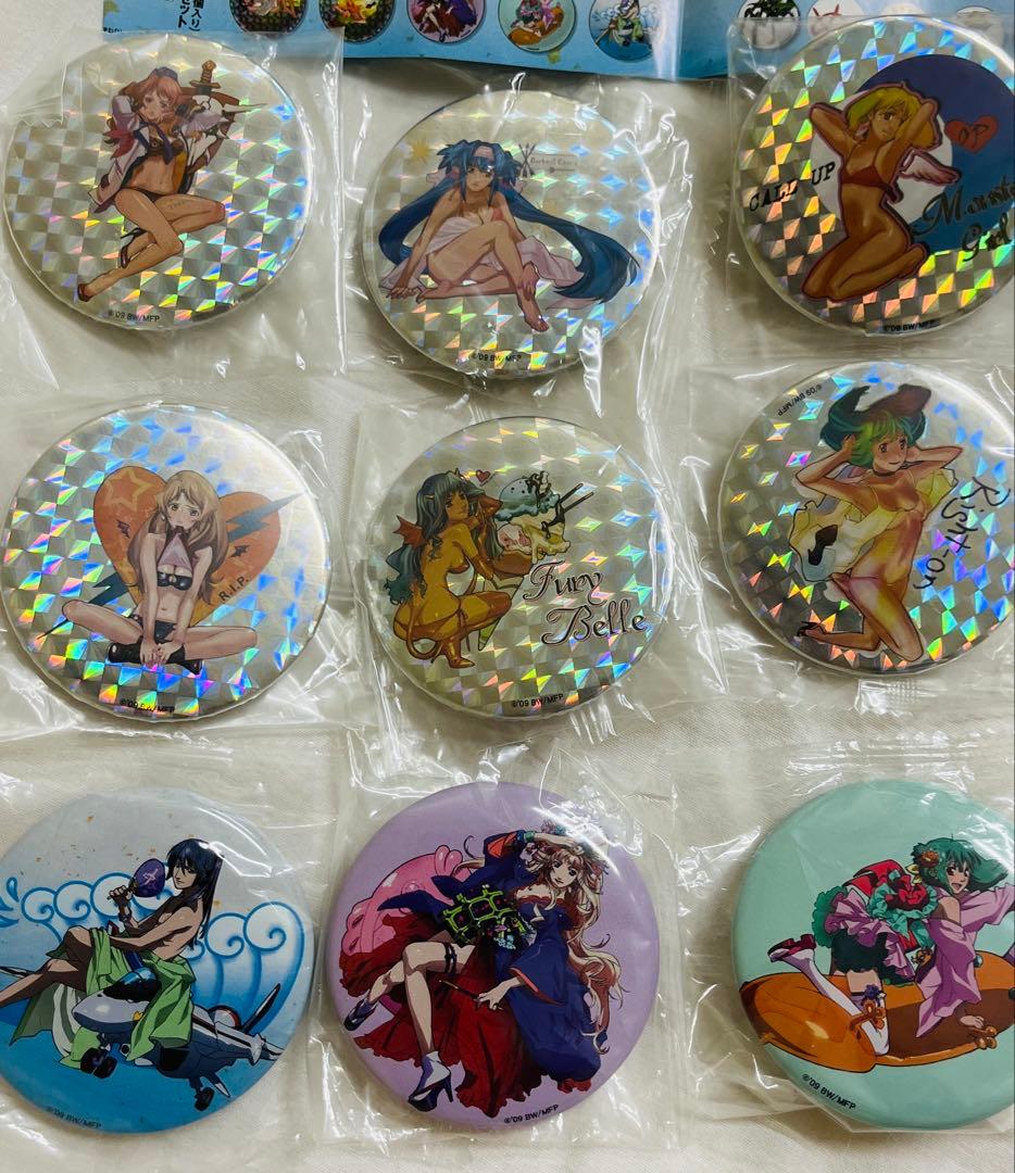 マクロスF ギラサマ ワクワク弾 缶バッジ 16種 シェリル ランカ アルト