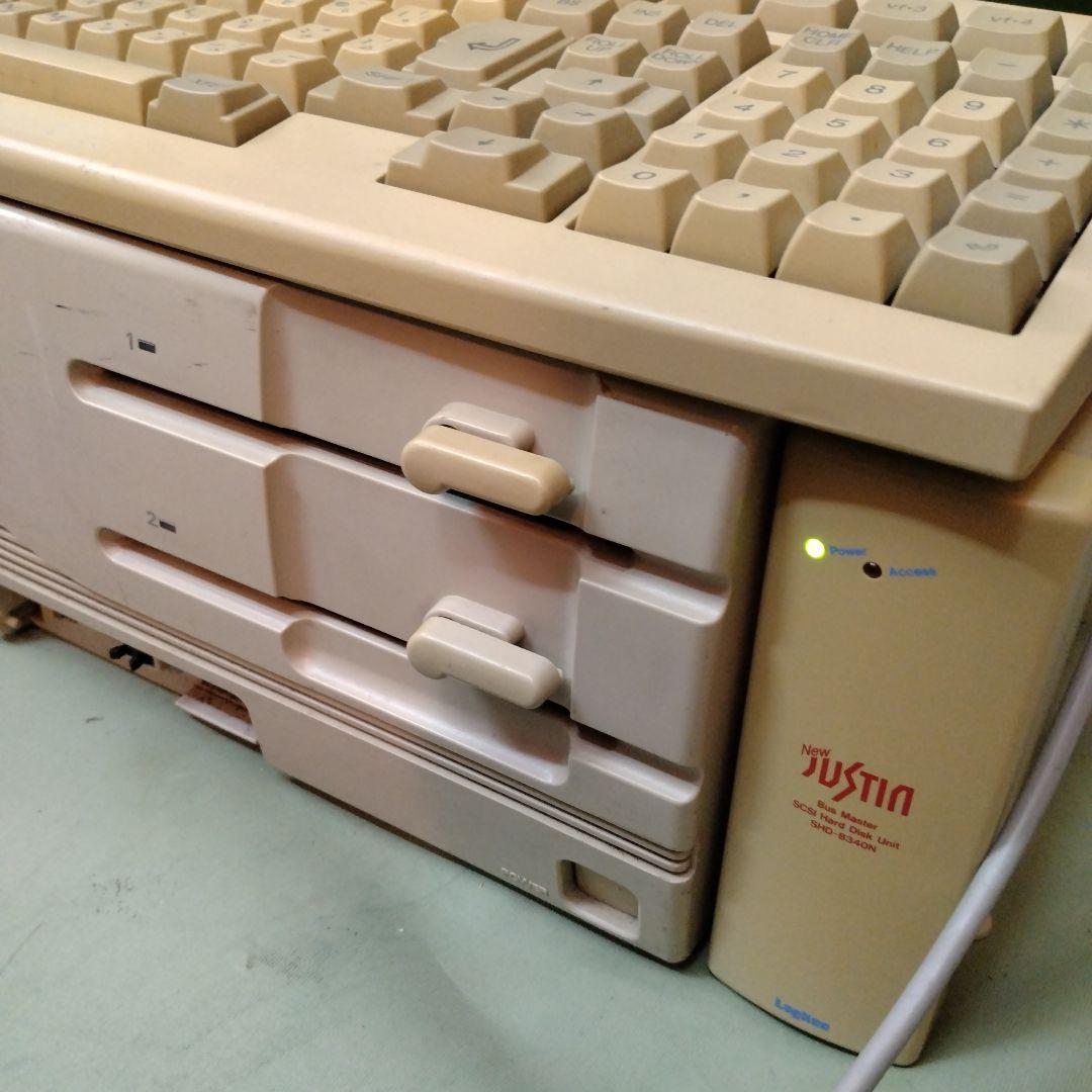 ◆SCSI HDD外付けセット 340M Logitec SHD-B340N