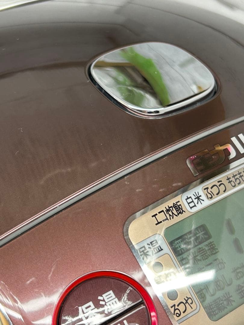 ZOJIRUSHI【炊飯器 2019年製 3合炊きプラチナ厚釜】ブラウン
