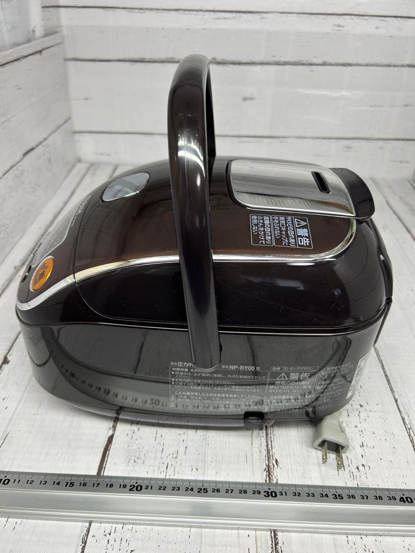 ZOJIRUSHI【炊飯器 2019年製 3合炊きプラチナ厚釜】ブラウン