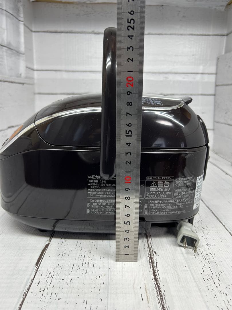 ZOJIRUSHI【炊飯器 2019年製 3合炊きプラチナ厚釜】ブラウン