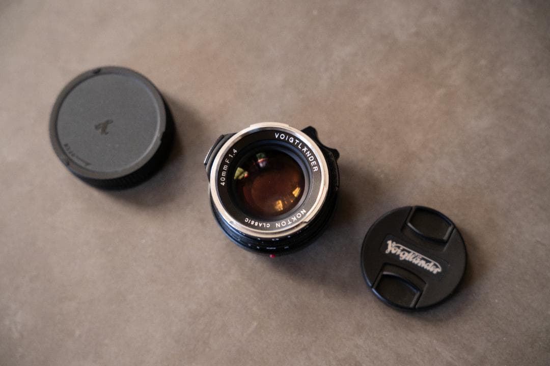 レンズ(単焦点) Voigtlander NOKTON classic 40mm F1.4 MC