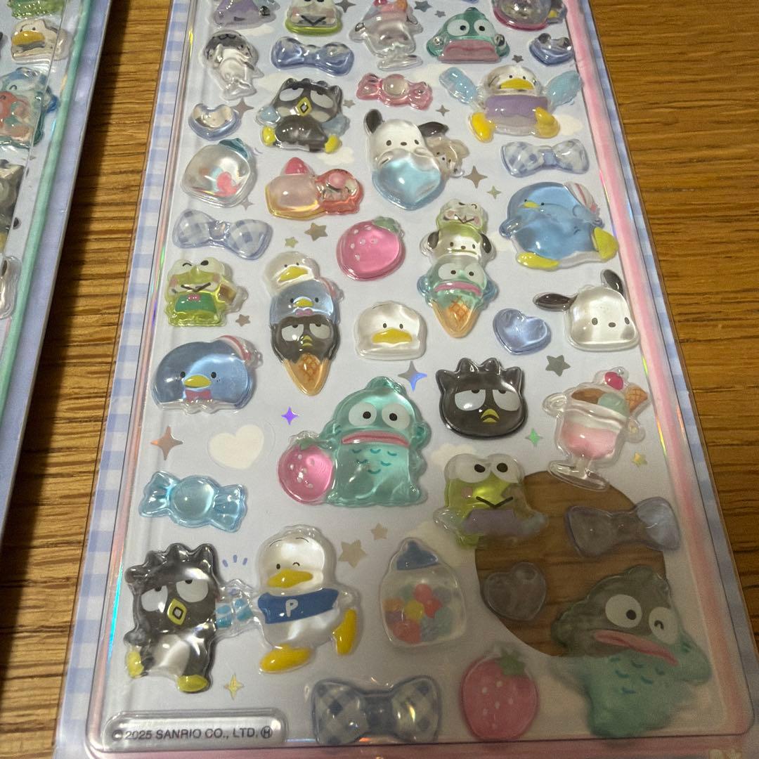 【正規品】ボンボンドロップシール　はぴだんぶい　第一弾　第二弾　おすそわけ　開封