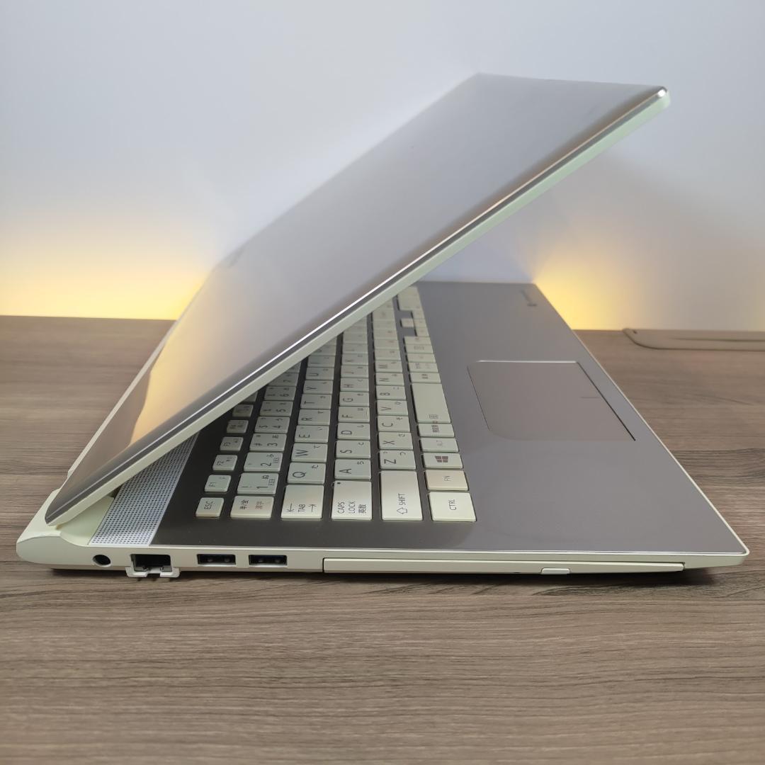 [希少＆美品]高音質＋高解像度オフィス付きすぐ使えるノートパソコンWin11