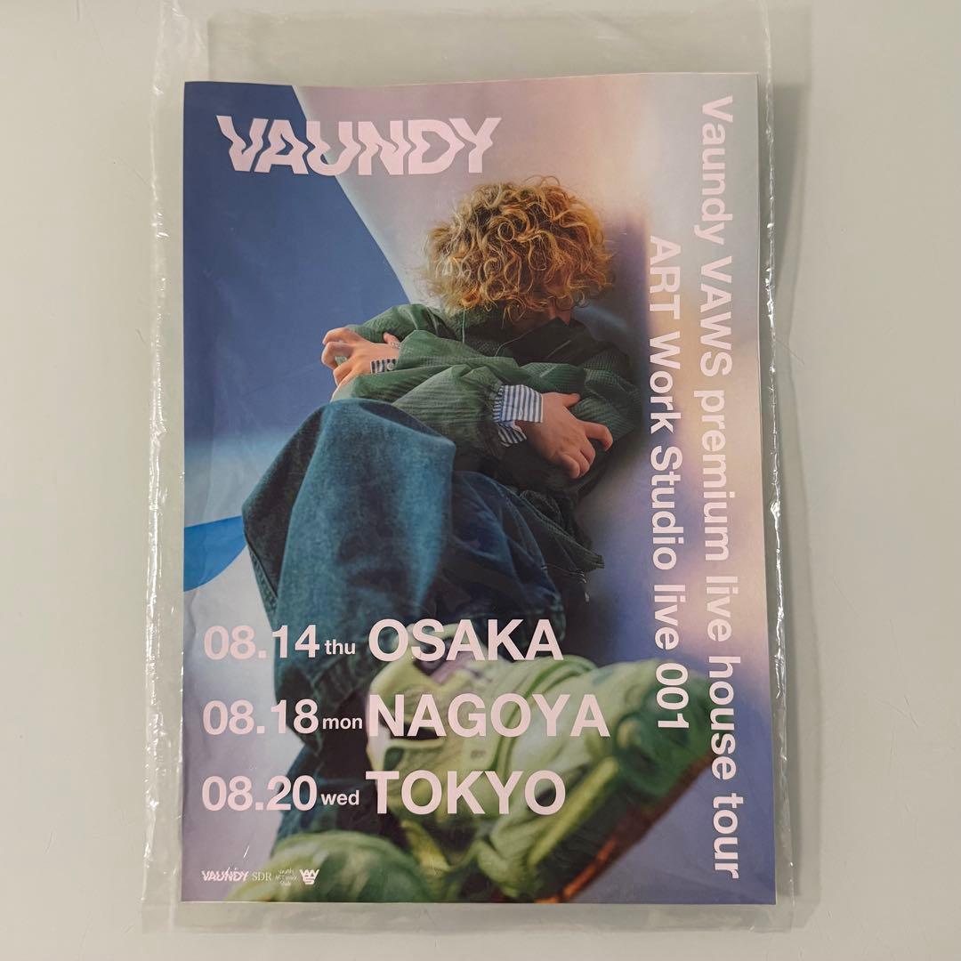 Vaundy ライブハウス Tシャツ ステッカー 大阪 ピンク