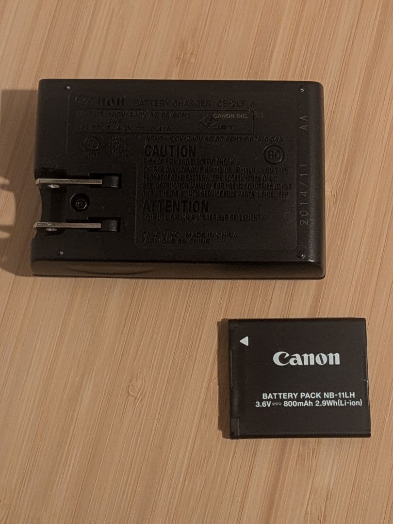 【美品】Canonコンパクトカメラ IXY 630 パープル　付属品・ケース付き