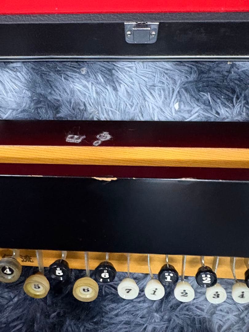 L）【大正琴】琴伝流　吉野　ハードケース付き