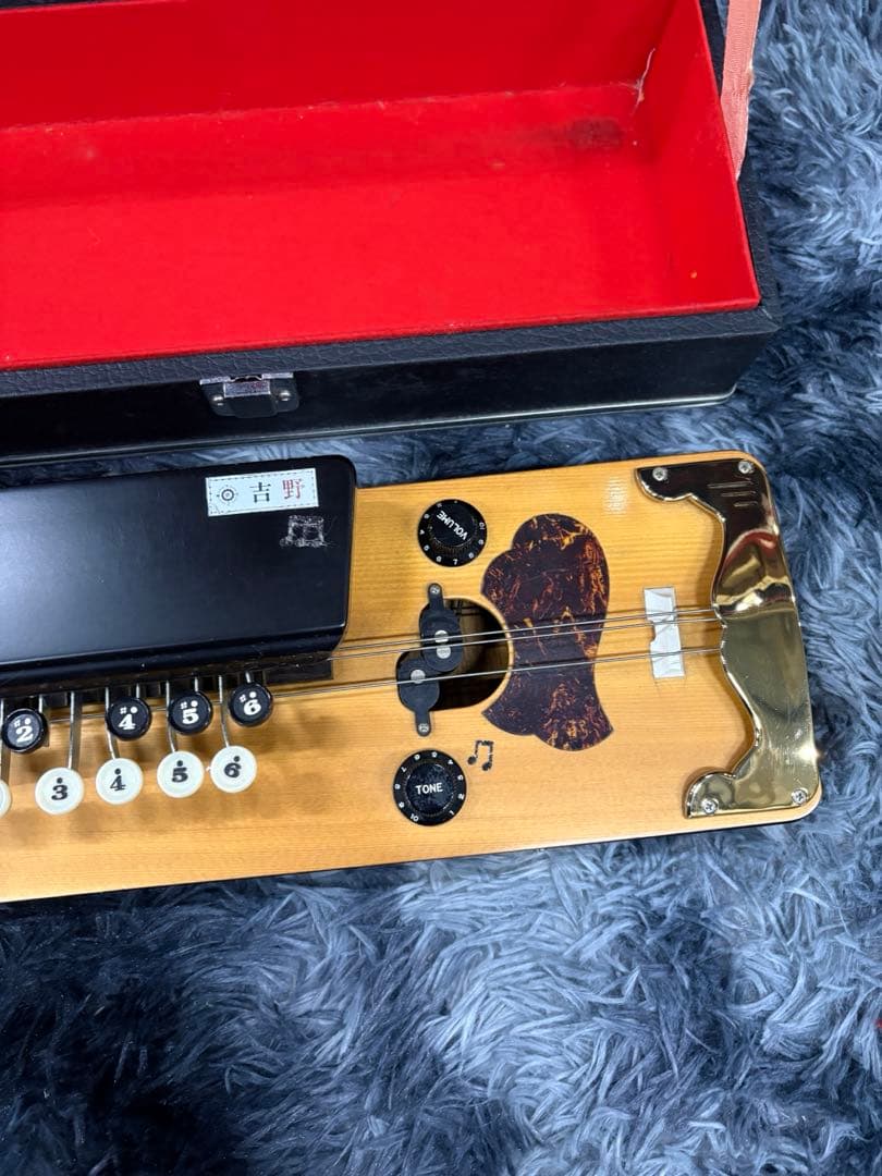 L）【大正琴】琴伝流　吉野　ハードケース付き