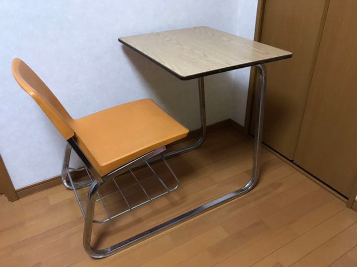 【直渡し値引あり】スクールデスク　アンティーク　レトロ　ビンテージ