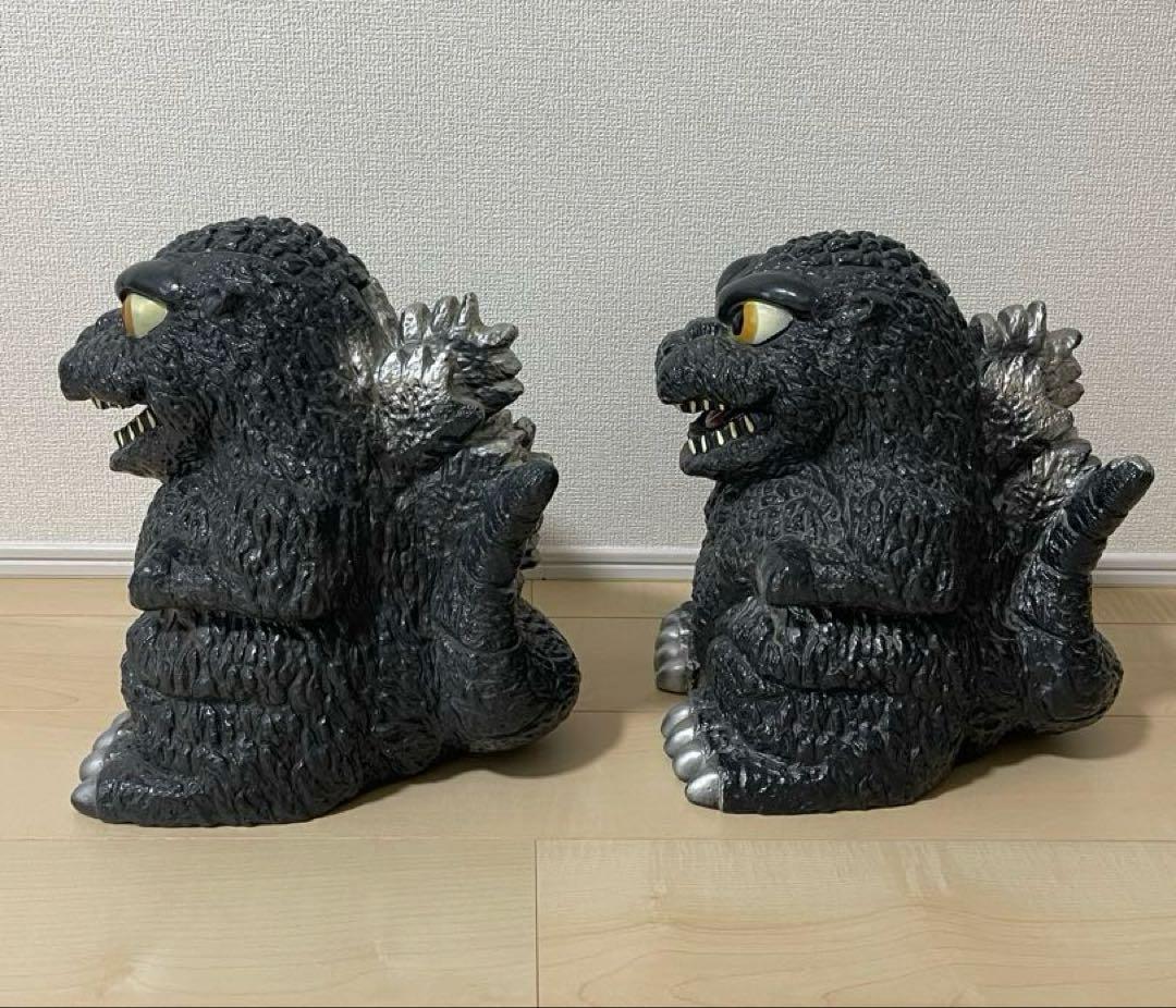 希少レア　ゴジラ　デフォルメフィギュア　ビッグ貯金箱　1994 GODZILLA