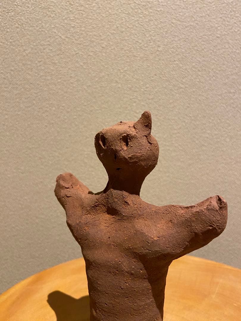 熊谷幸治 初期土偶オブジェ 希少作