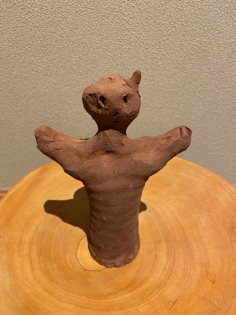 熊谷幸治 初期土偶オブジェ 希少作