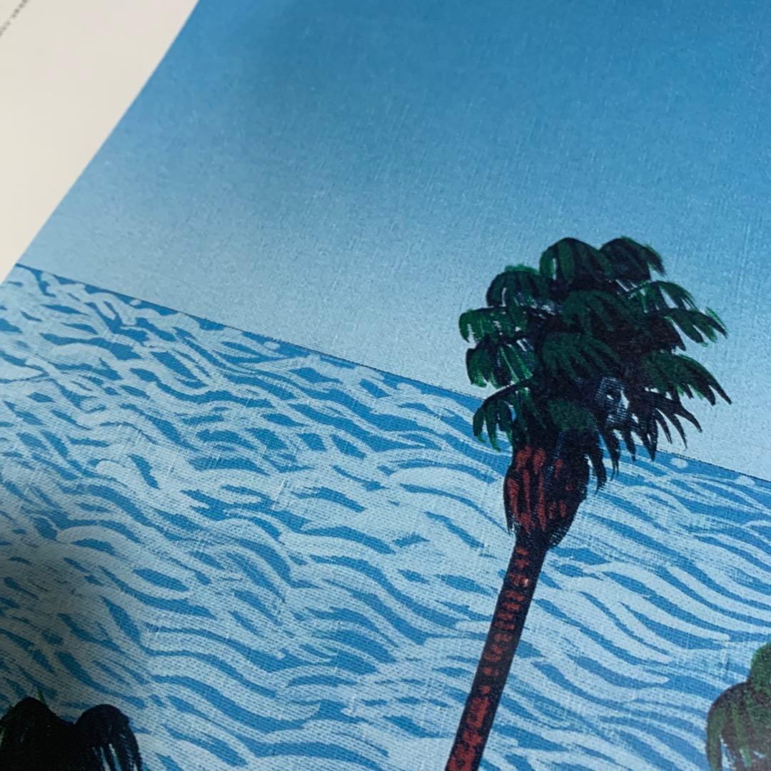 永井博 直筆サイン ポスター PalmStreet Songs Poster A