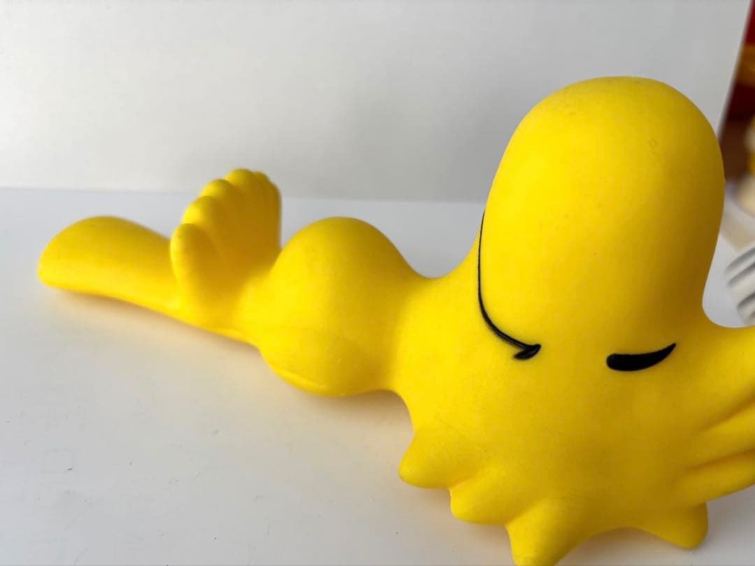 【超希少・当時物】スヌーピー＆ウッドストック 寝そべりソフビ ウインク製 レア