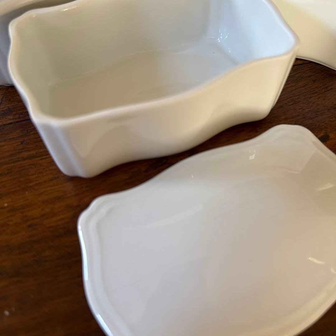 Richard Ginori ホワイト食器 ４個セット