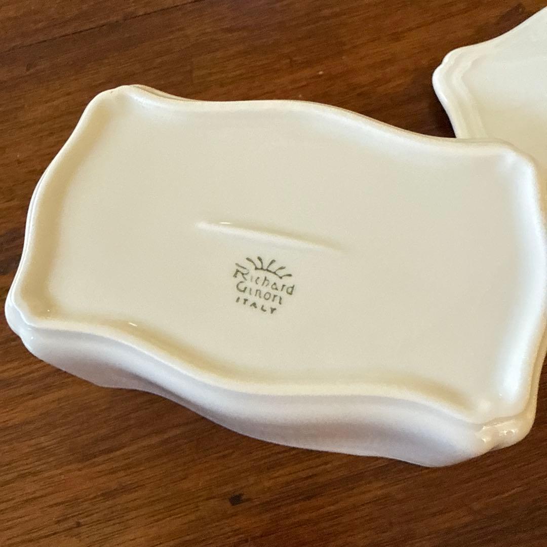 Richard Ginori ホワイト食器 ４個セット