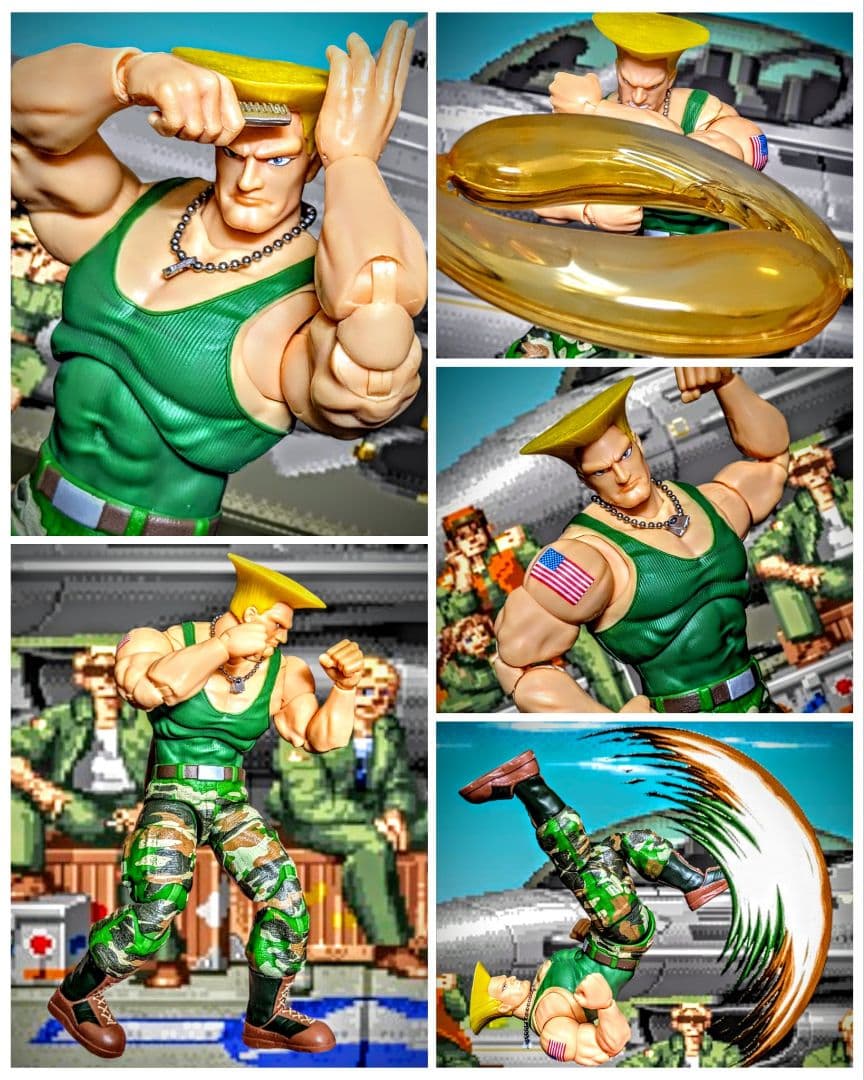 JADA TOYS GUILE ストリートファイター