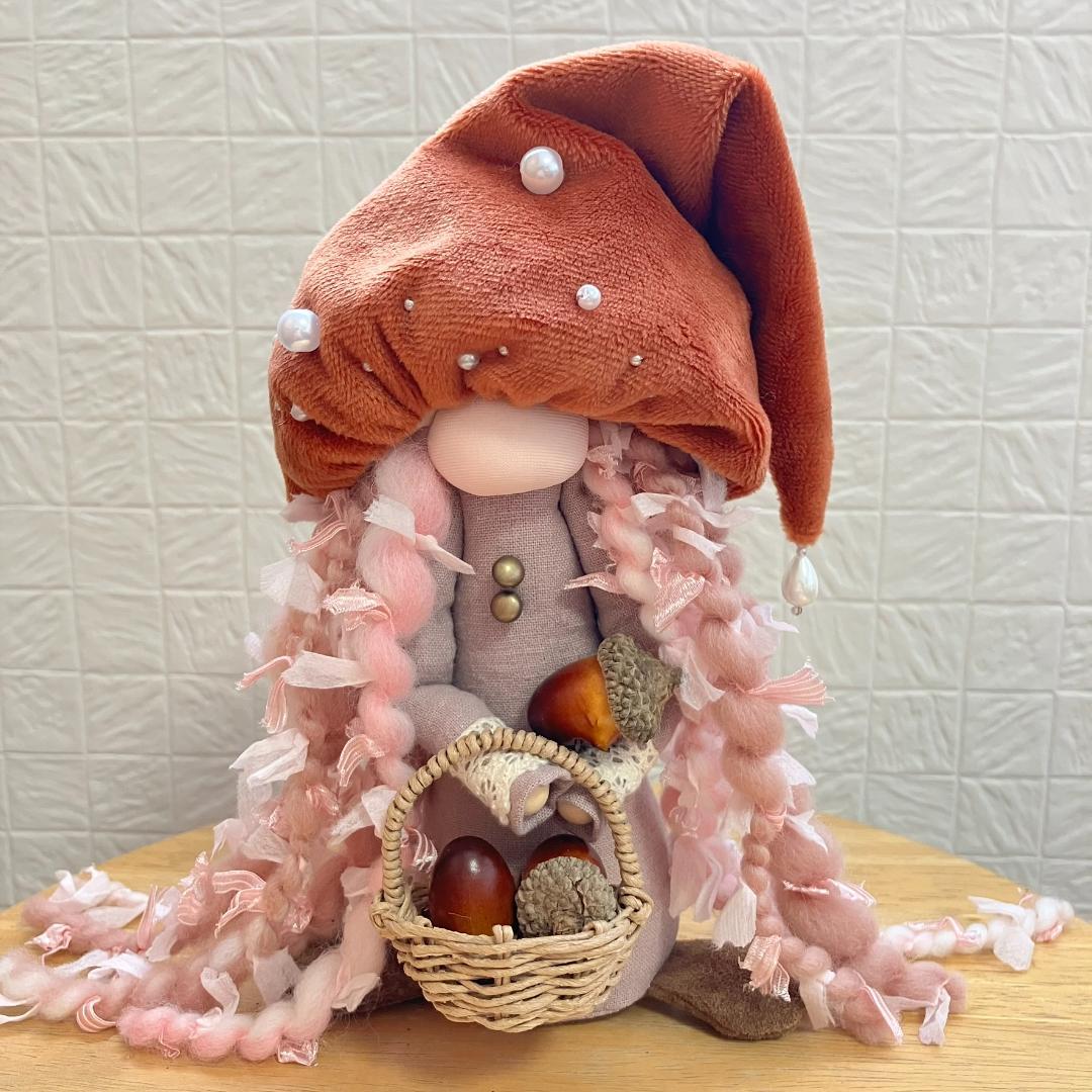 春のインテリアにそっと寄り添う癒しドール｜リネンの森の小さな住人（ノーム）