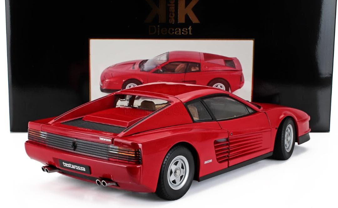 KK-SCALE 1/12 フェラーリ テスタロッサ MK.Ⅰ 1984 レッド