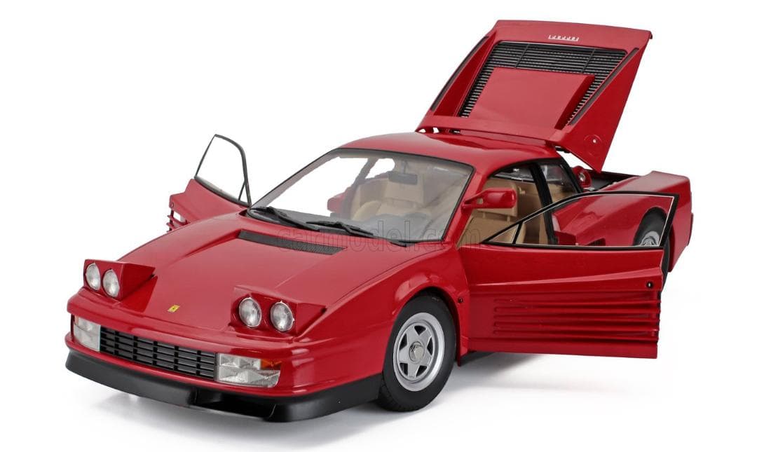 KK-SCALE 1/12 フェラーリ テスタロッサ MK.Ⅰ 1984 レッド
