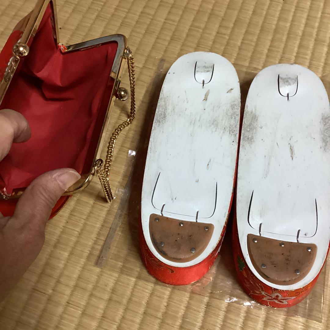 七五三小柄7歳フルセット　帯幅14、5センチ　草履21センチ