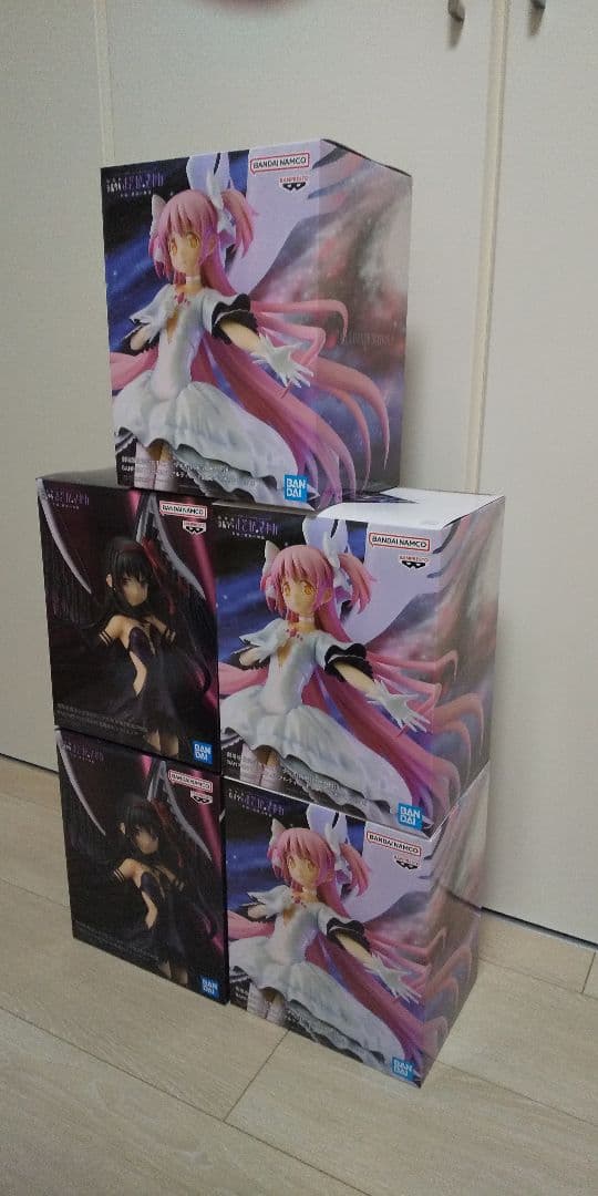 BANPRESTO EVOLVEアルティメットまどか　悪魔ほむら系５体