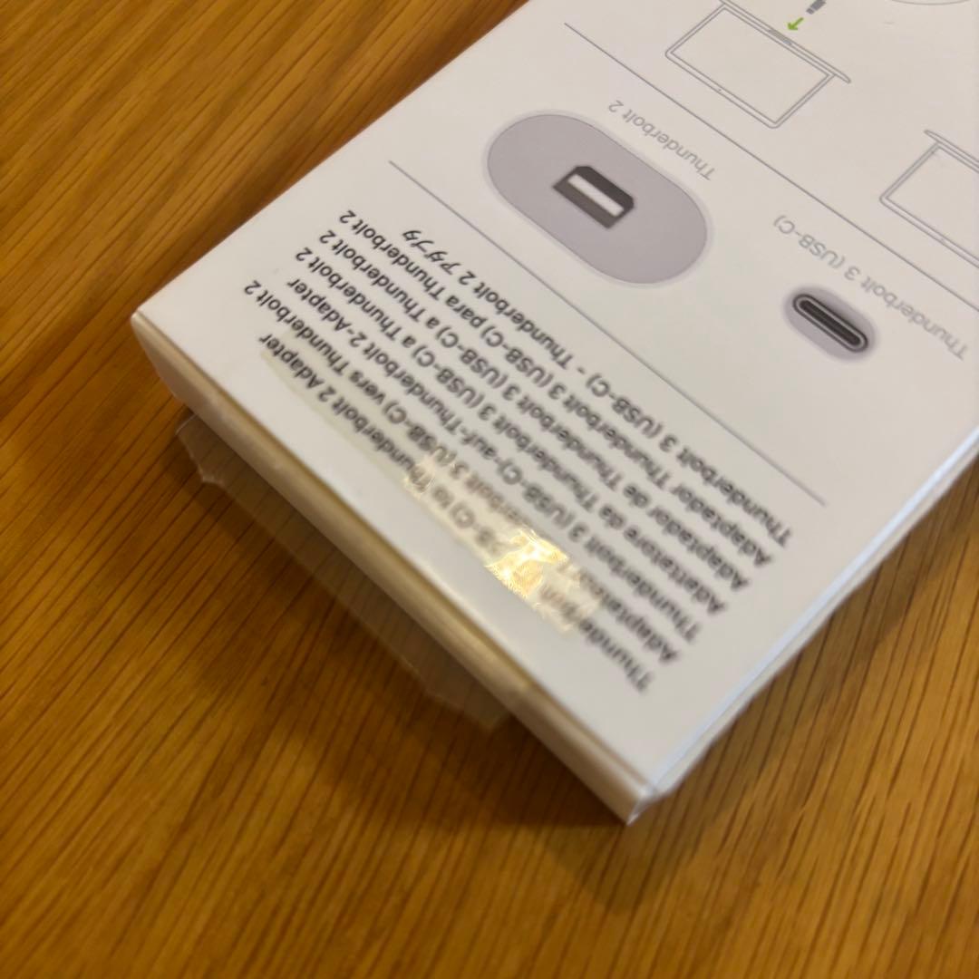 【純正箱あり】Apple USB-C to Thunderbolt2変換ケーブル