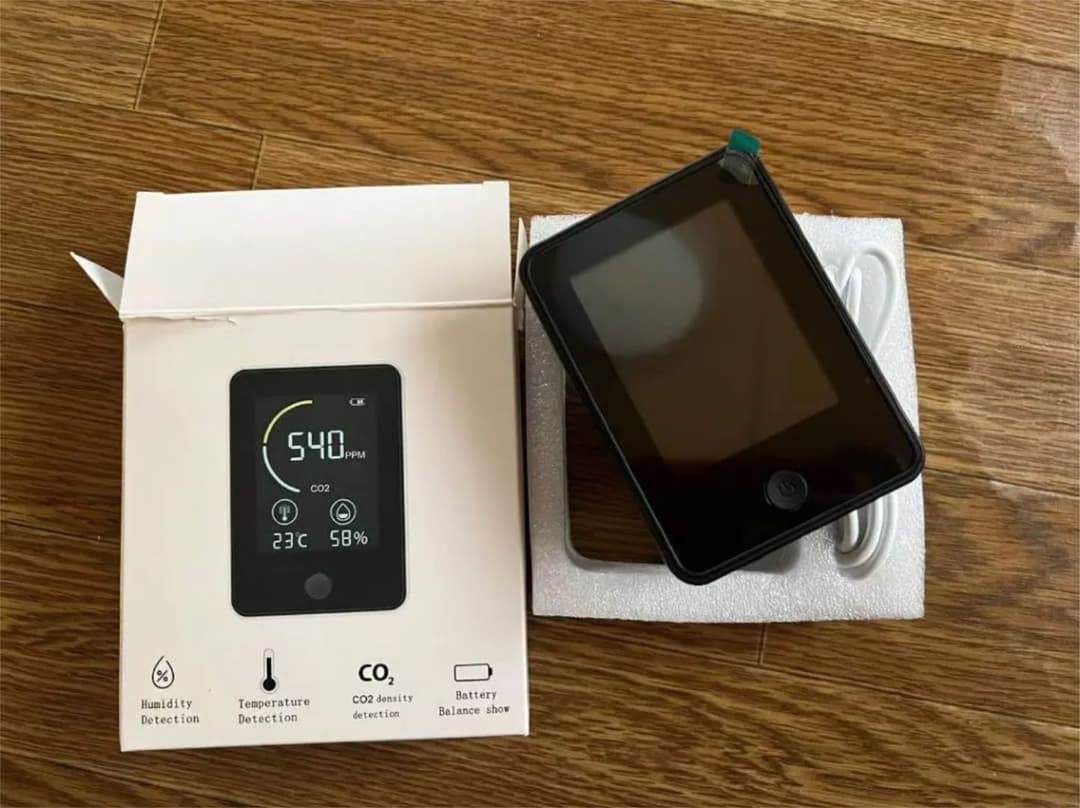 co2二酸化炭素検出器 二酸化炭素濃度計 CO₂測定器