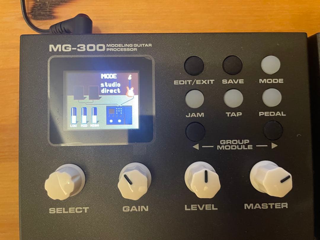 NUX MG-300 マルチエフェクター 美品 箱・電源・説明書付 動作確認済み