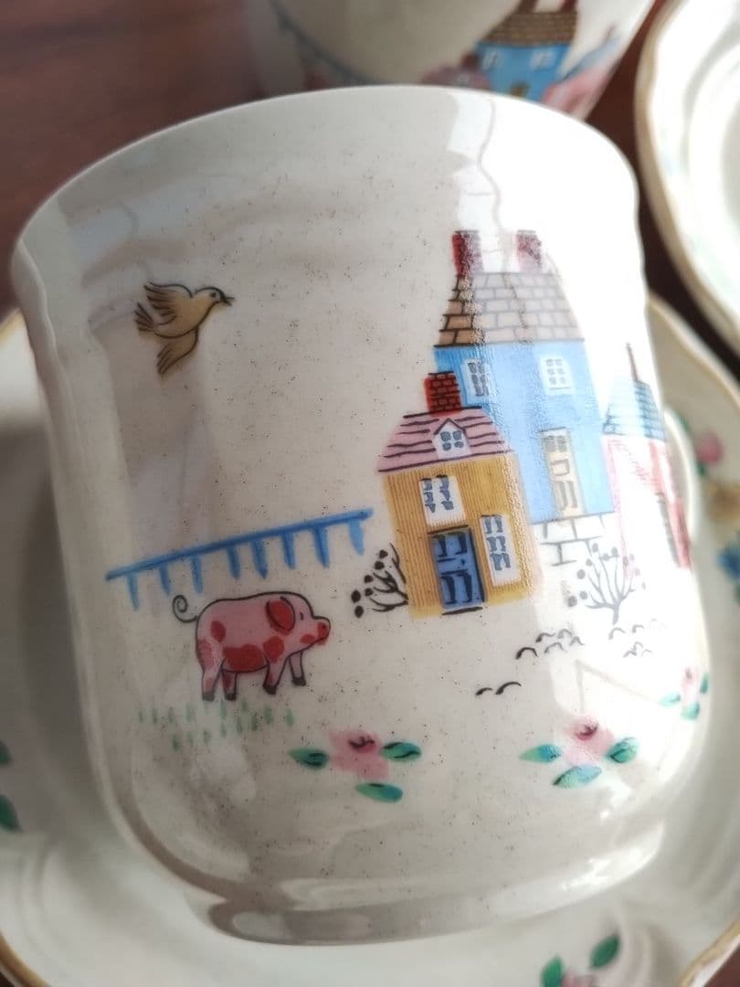 ストーンウェア AMERICAN COUNTRY プレート ペアセット