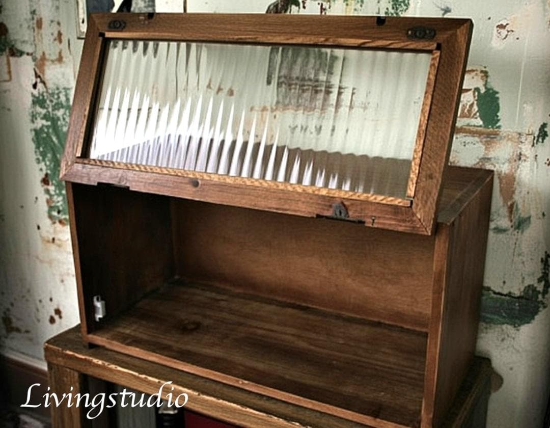 ラスティ アップドアキャビネット 収納ボックス コベントガーデン FG-21