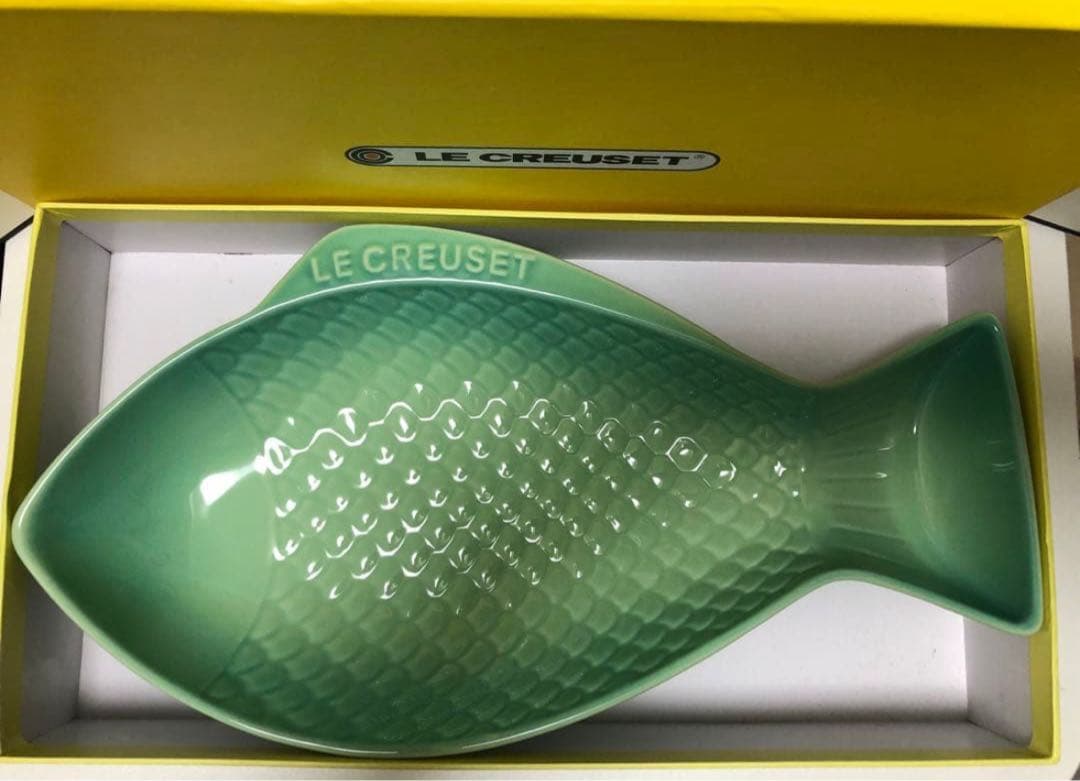 LE CREUSET 魚形プレート 2個セット