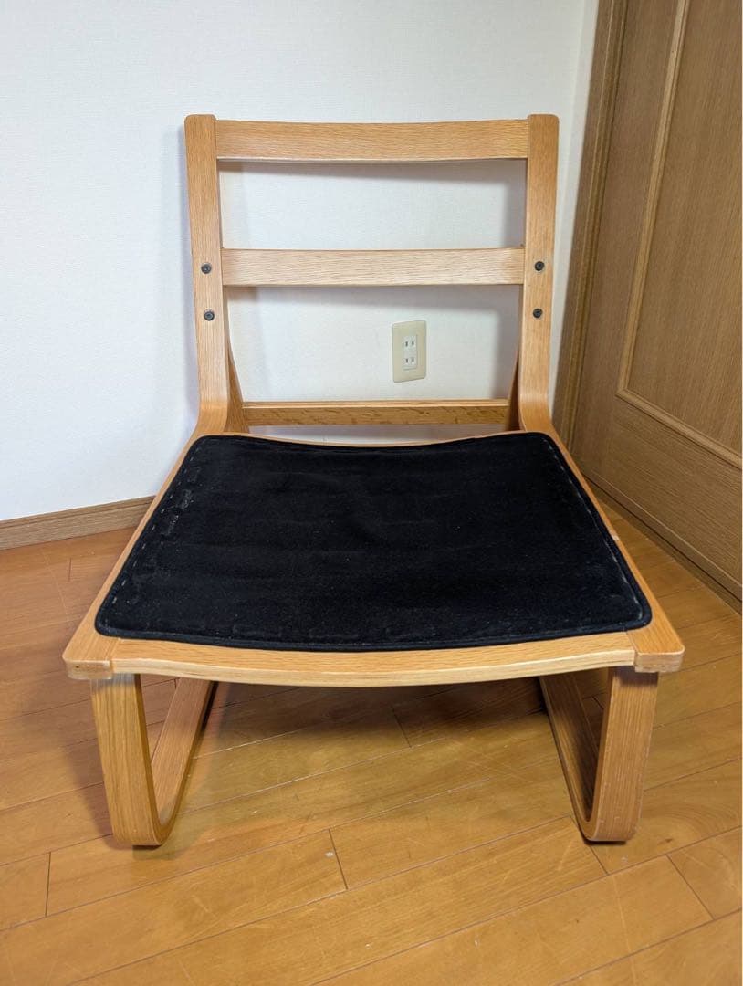 ■5669様■無印 MUJI リビングでもダイニングでもつかえるソファチェア木製