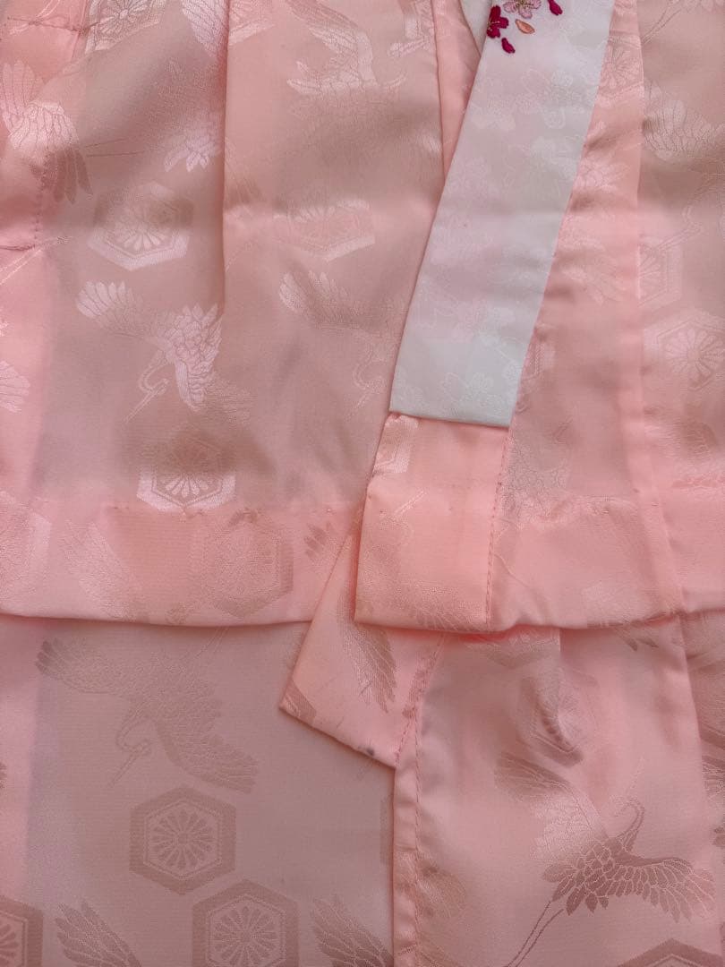 七五三女の子被布セット　花うさぎ　値下げ交渉可