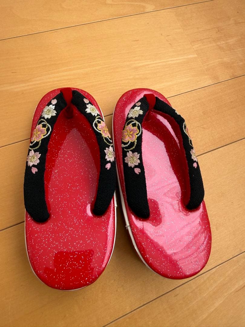 七五三女の子被布セット　花うさぎ　値下げ交渉可