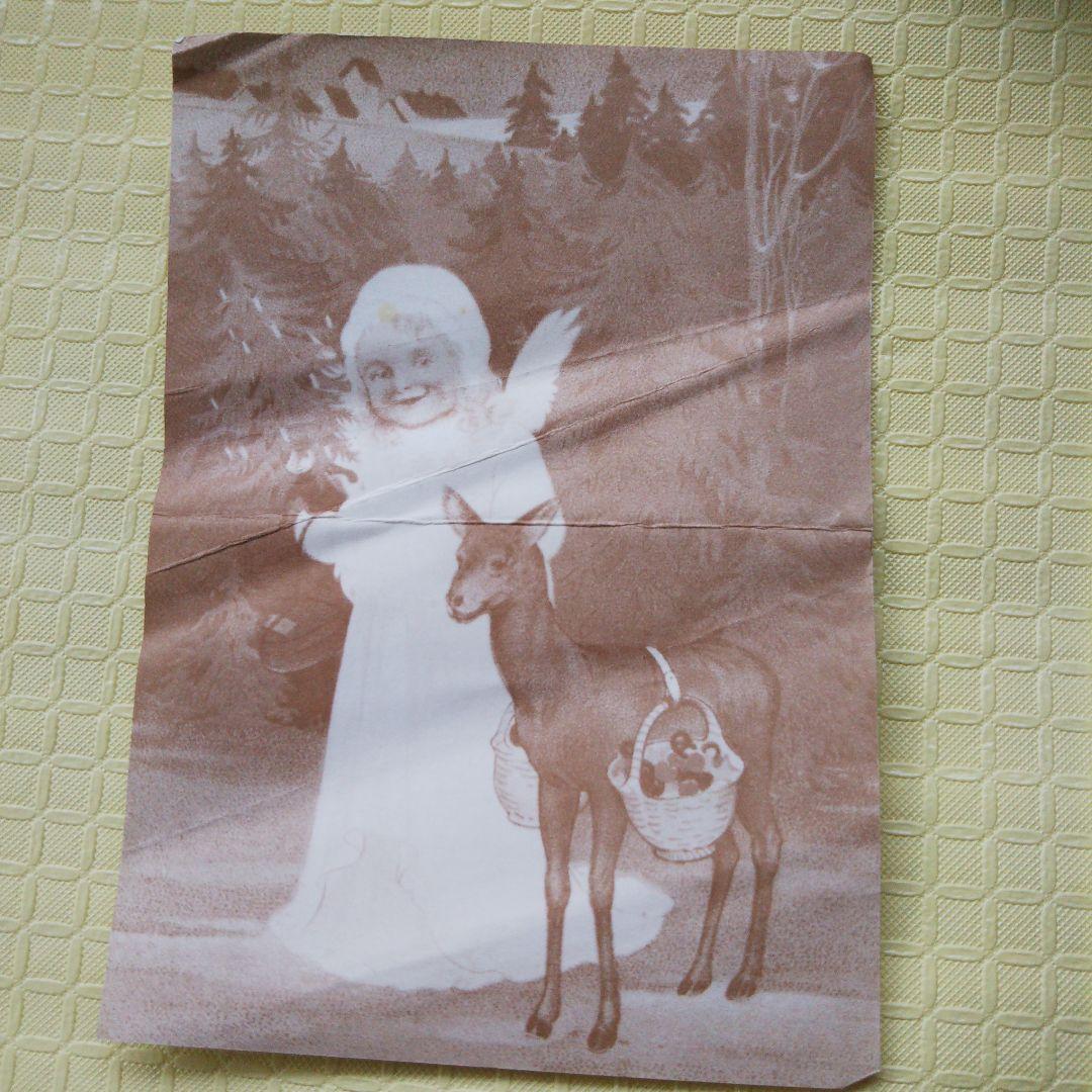 クリストキント　クリスマス　 天使と鹿 ビスクドール