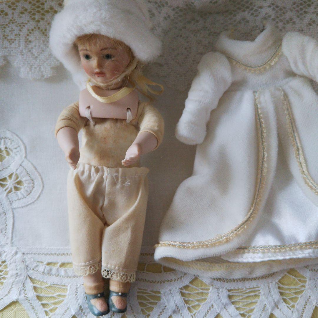 クリストキント　クリスマス　 天使と鹿 ビスクドール