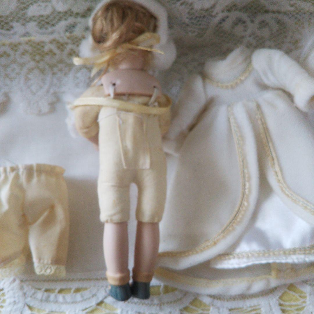 クリストキント　クリスマス　 天使と鹿 ビスクドール